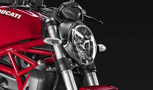 Ducati Monster 821 Head Light View Ducati Monster 821 Head Light View