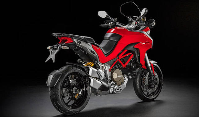 Ducati Multistrada 1200 Back Side View Ducati Multistrada 1200 Back Side View