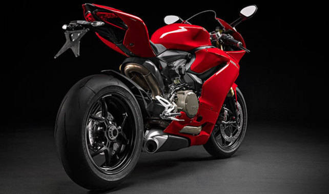 Ducati 1299 Panigale Back Side View Ducati 1299 Panigale Back Side View