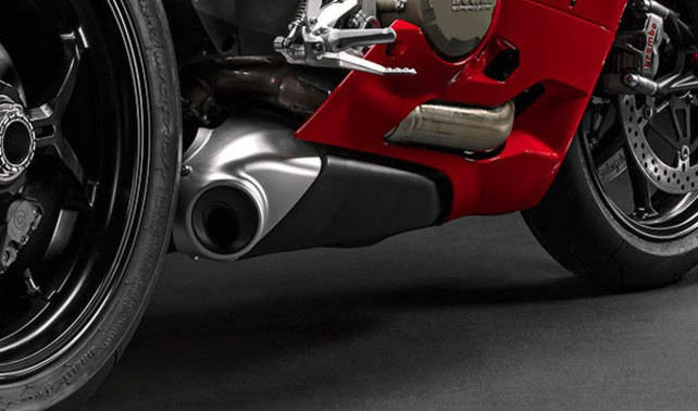 Ducati 1299 Panigale Exhaust View Ducati 1299 Panigale Exhaust View