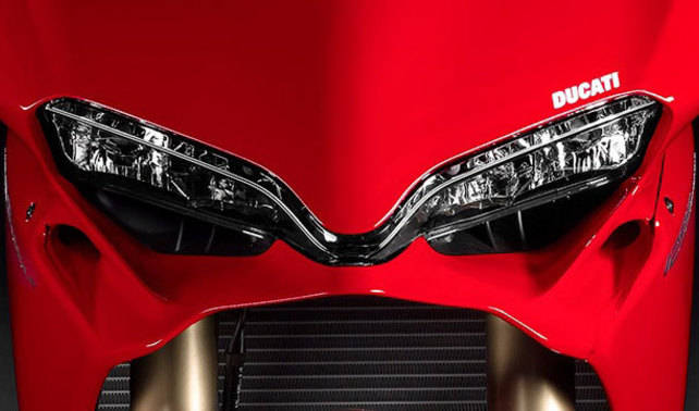 Ducati 1299 Panigale Head Light View Ducati 1299 Panigale Head Light View