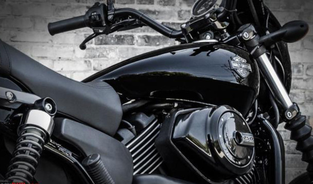 ฮาร์เลย์-เดวิดสัน สตรีท Fuel Tank View