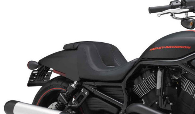 ฮาร์เลย์-เดวิดสัน วี-ร็อด Rider Seat View ฮาร์เลย์-เดวิดสัน วี-ร็อด Rider Seat View