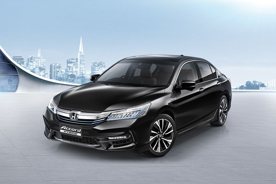 Accord Hybrid Front angle low view