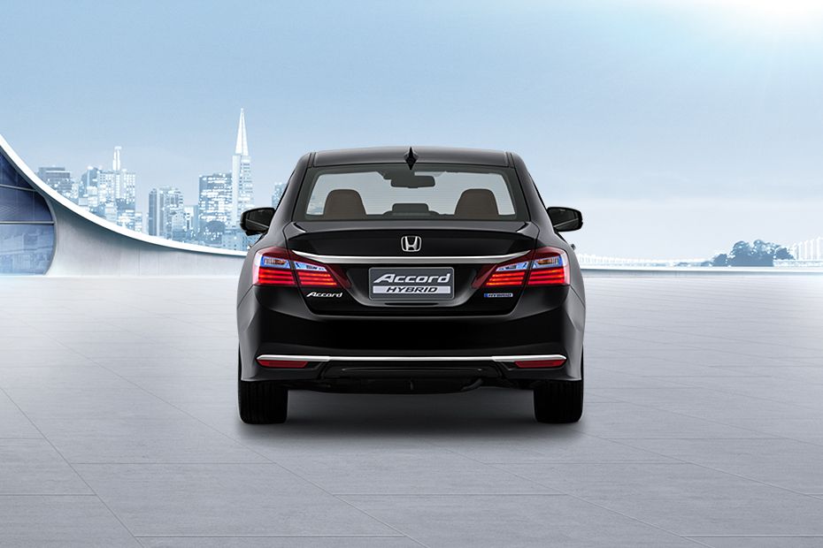 Full Rear View of Honda Accord Hybrid