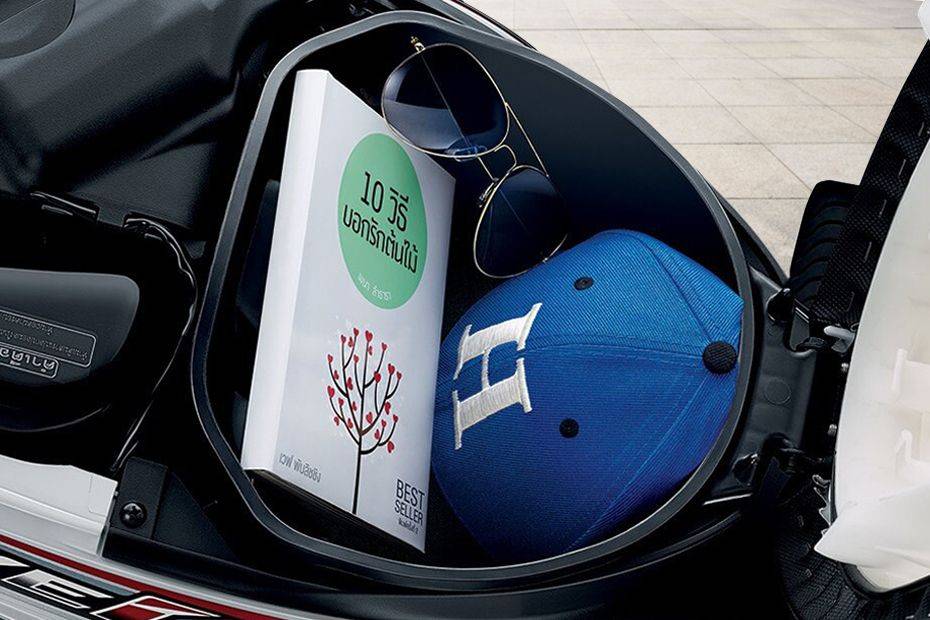 Honda Wave110i 2016 Seat Storage Side View Honda Wave110i 2016 Seat Storage Side View