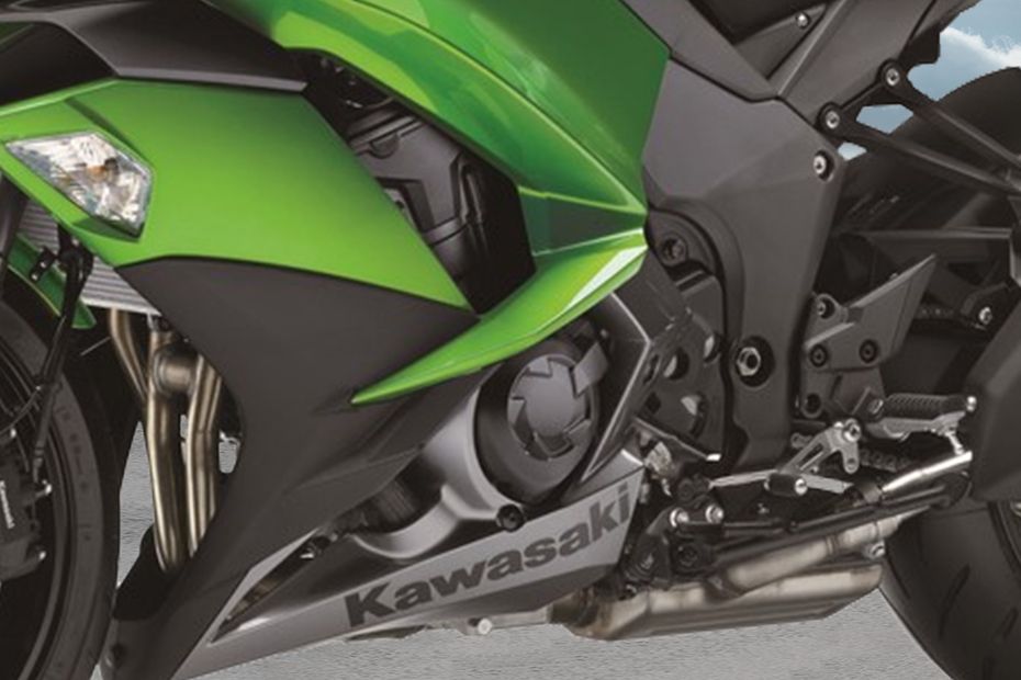 Kawasaki Ninja 1000 Engine View