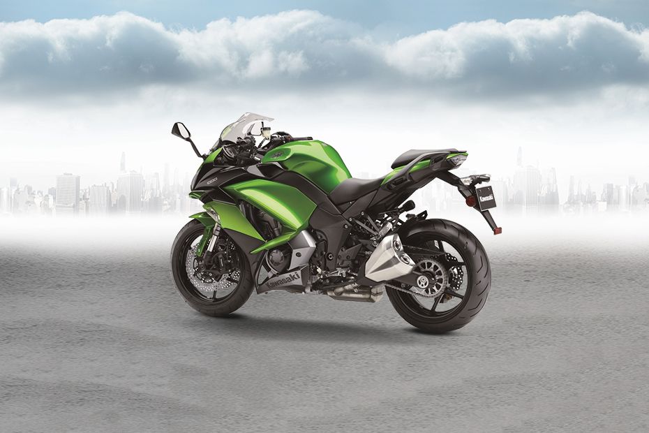 Kawasaki Ninja 1000 Slant Back Side View Right