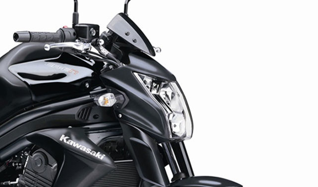 Kawasaki Er-6n Head Light View