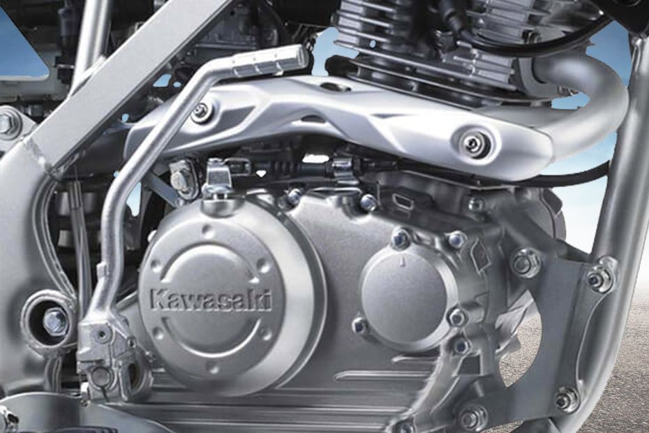 Kawasaki KLX150 Engine View