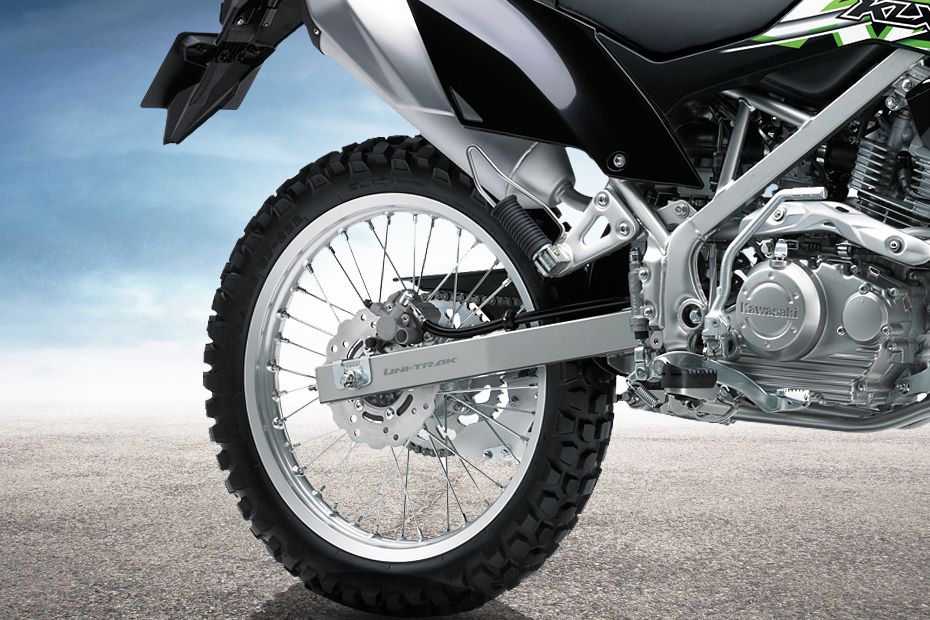 Kawasaki KLX150 Exhaust View