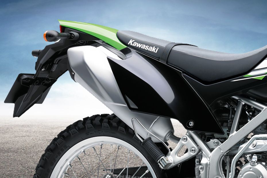Kawasaki KLX150 Rider Seat View