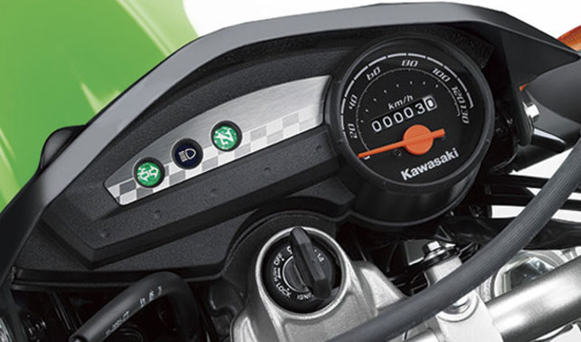 Kawasaki KLX-150L Console View Kawasaki KLX-150L Console View