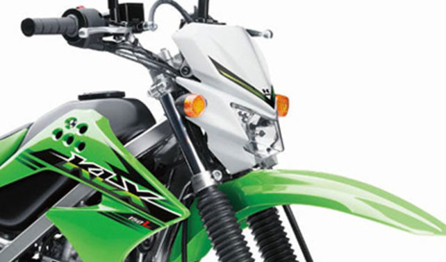 Kawasaki KLX-150L Head Light View Kawasaki KLX-150L Head Light View