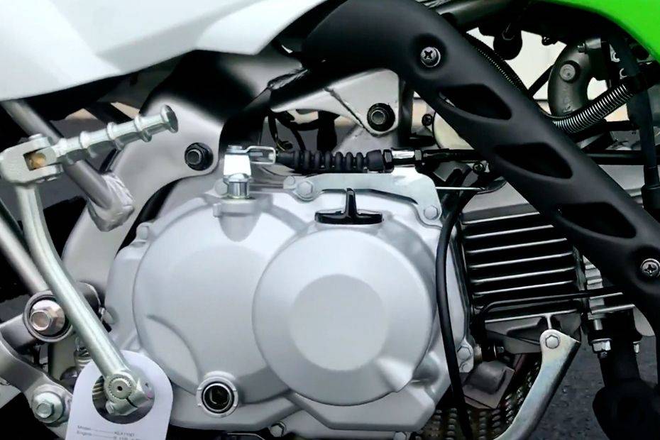 Kawasaki KLX110L Engine View Kawasaki KLX110L Engine View