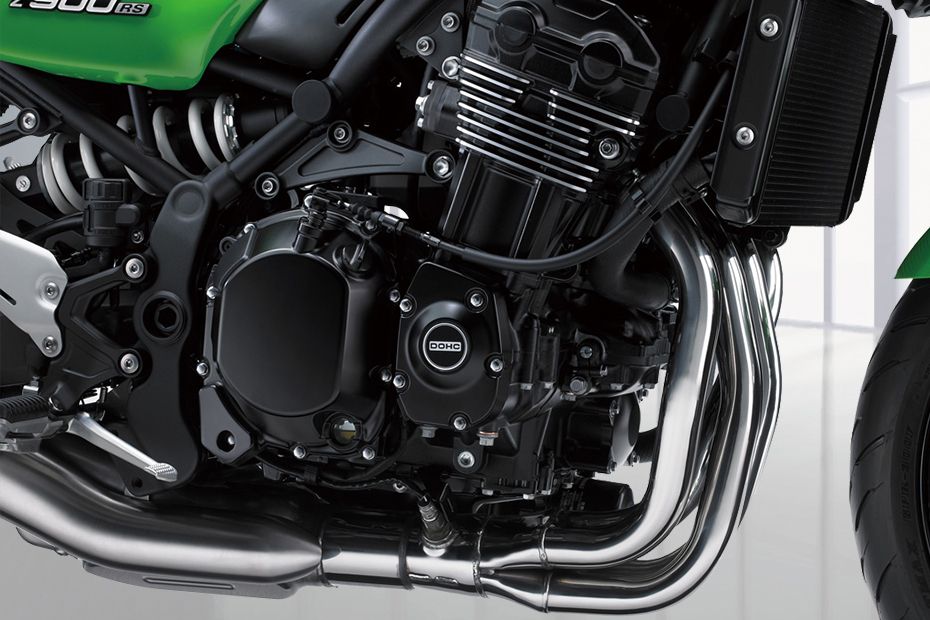 Kawasaki Z900RS Cafe Engine View Kawasaki Z900RS Cafe Engine View