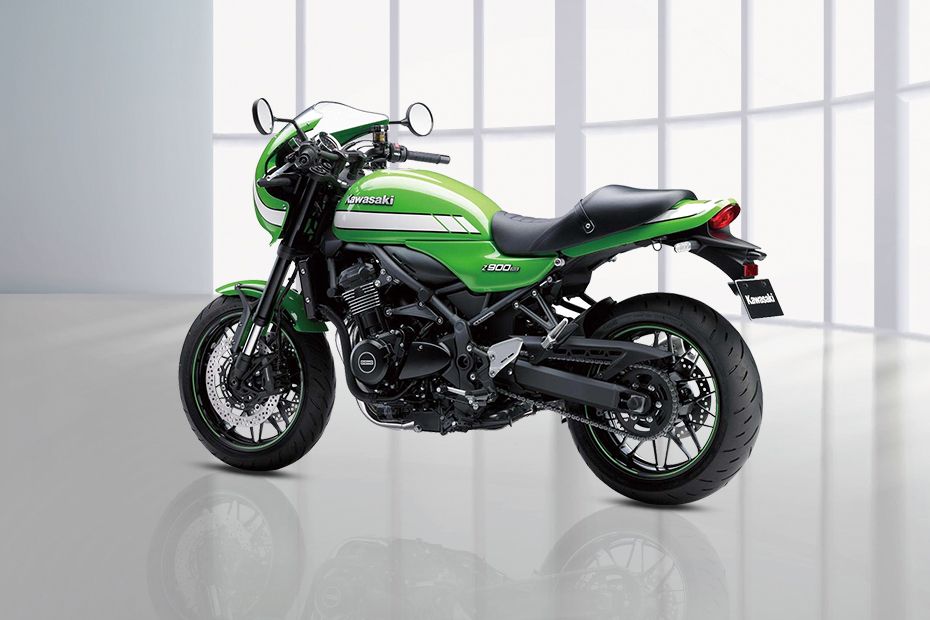 Kawasaki Z900RS Cafe Slant Back Side View Right Kawasaki Z900RS Cafe Slant Back Side View Right