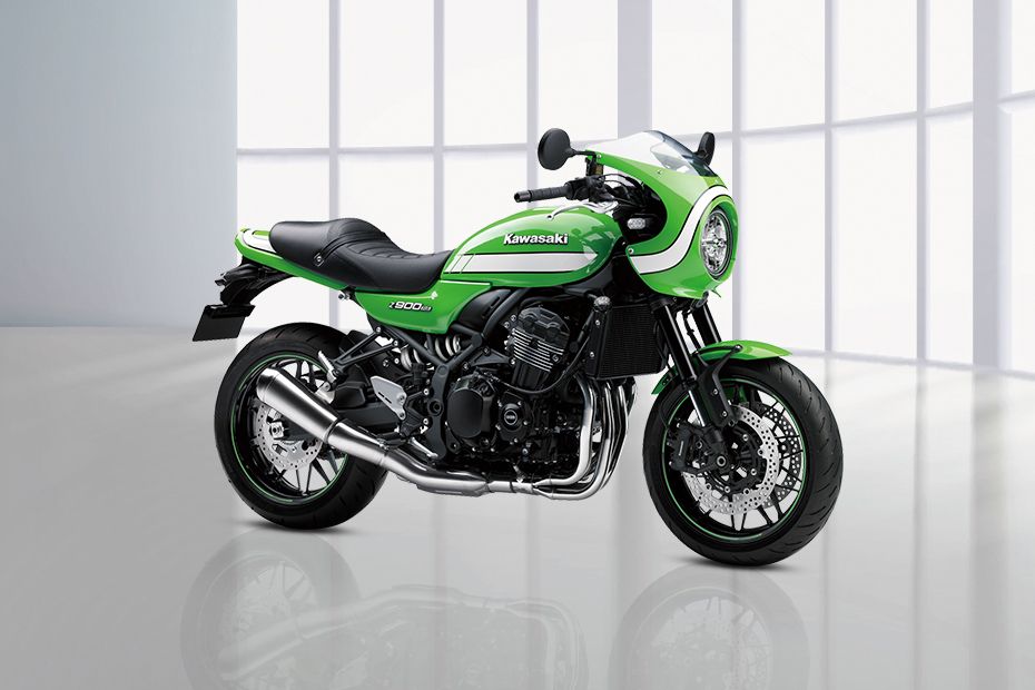 Kawasaki Z900RS Cafe Slant Rear View Full Image Kawasaki Z900RS Cafe Slant Rear View Full Image