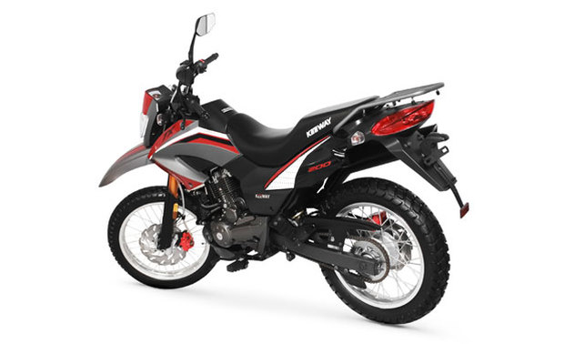 คีเวย์ ทีเอ๊กซ์200 Back Side View