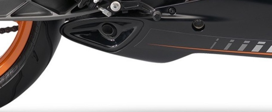 KTM RC 250 Exhaust View