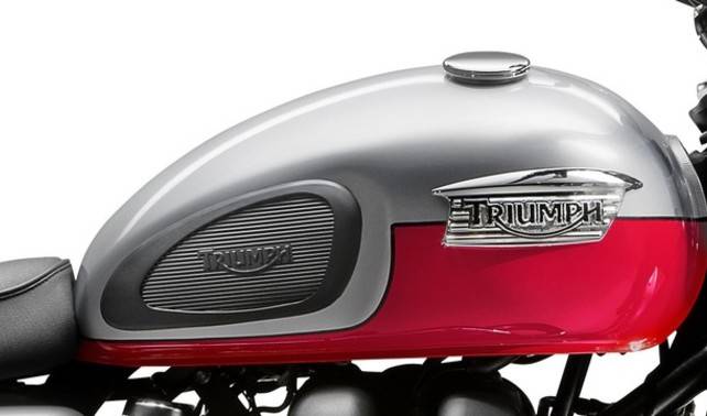 ไทรอัมพ์ สแครมเบลอร์ Fuel Tank View ไทรอัมพ์ สแครมเบลอร์ Fuel Tank View