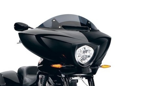 Victory Baggers Head Light View