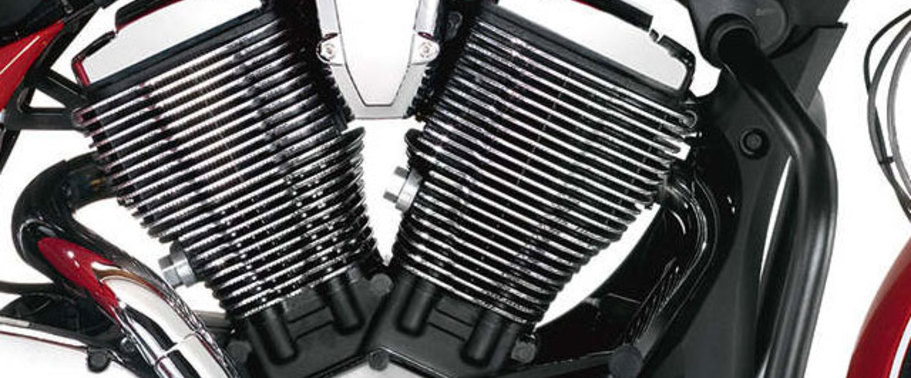 Victory Ness cross country limited-edition Engine View