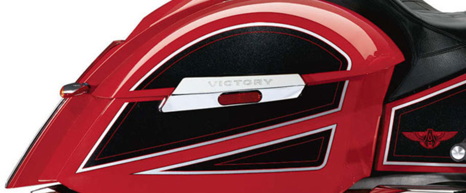 Victory Ness cross country limited-edition Saddle Bag View