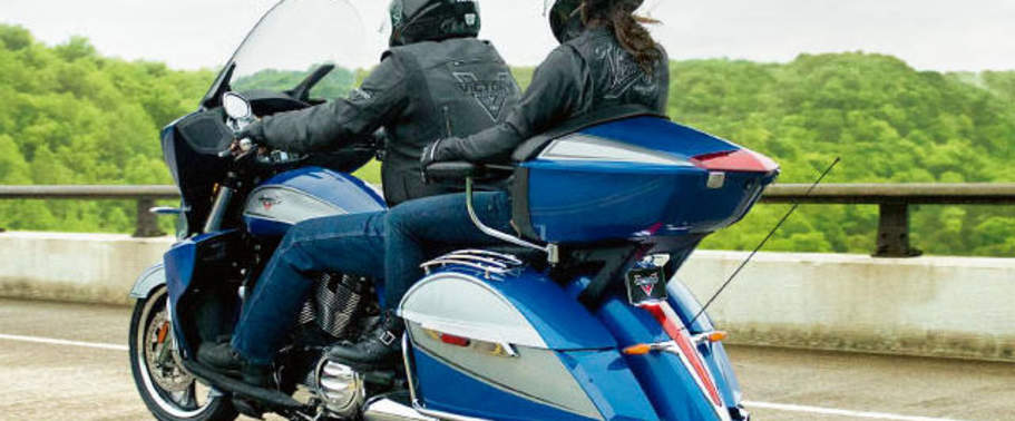 Victory Cross Country Tour Back Side View