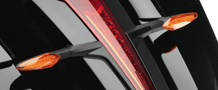Victory Cross Country 8-ball Side Indicators Rear