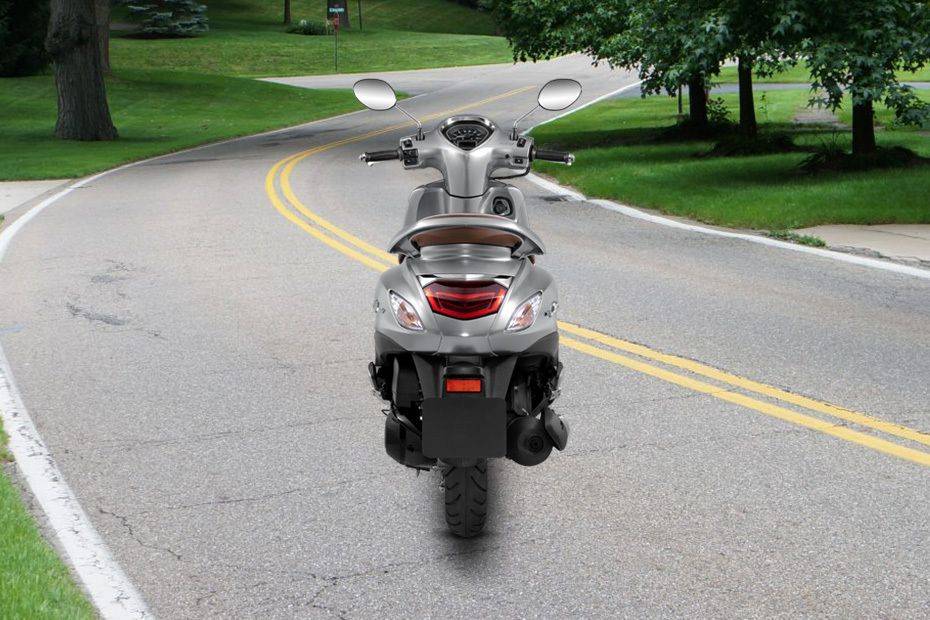 Yamaha Grand Filano Hybrid Rear Viewfull Image Yamaha Grand Filano Hybrid Rear Viewfull Image