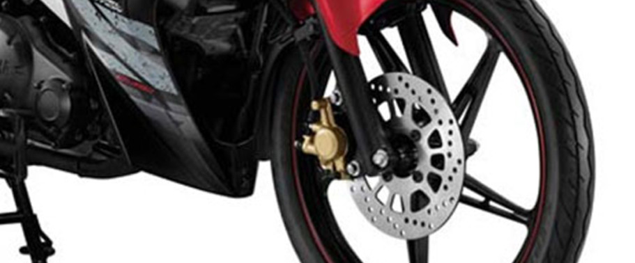 ยามาฮ่า Spark 135 Front Tyre View ยามาฮ่า Spark 135 Front Tyre View