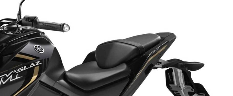 Yamaha M-Slaz Rider Seat View Yamaha M-Slaz Rider Seat View
