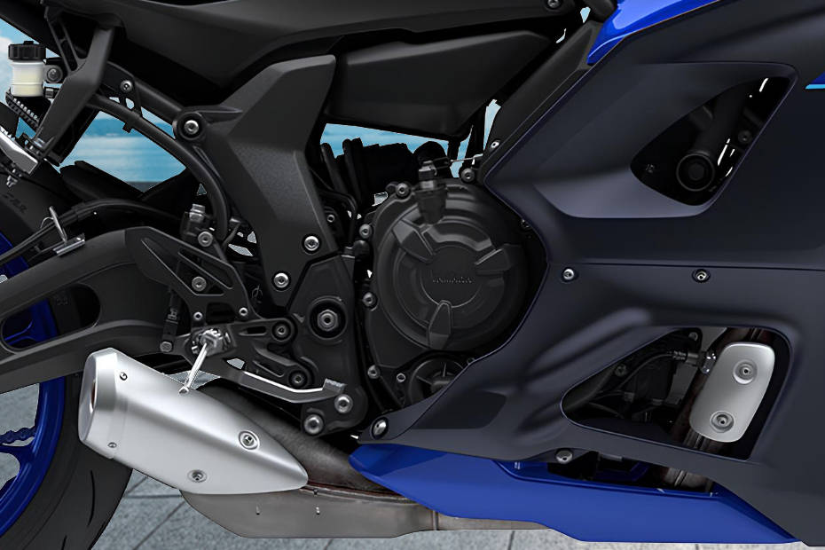 ยามาฮ่า YZF-R7 Engine View ยามาฮ่า YZF-R7 Engine View