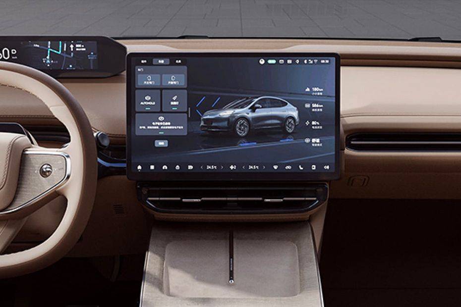 Front AC Controls of GAC Aion Hyper HT Front AC Controls of GAC Aion Hyper HT