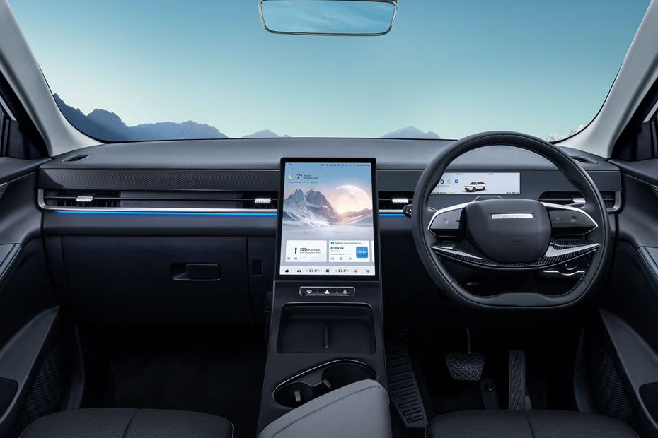 Dashboard View of 5 EV