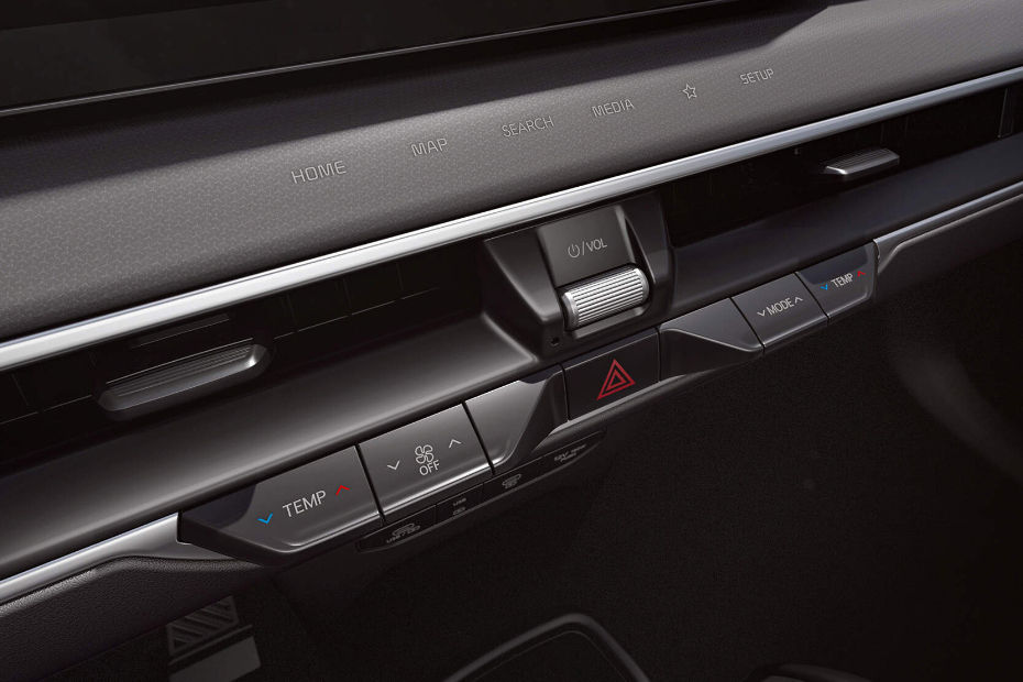 Front AC Controls of KIA EV9