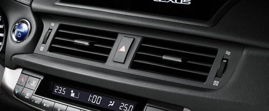 ซีที ไฮบริด Rear AC Controls ซีที ไฮบริด Rear AC Controls