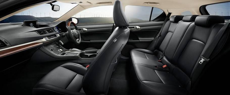 เลกซัส ซีที ไฮบริด Rear Seats เลกซัส ซีที ไฮบริด Rear Seats