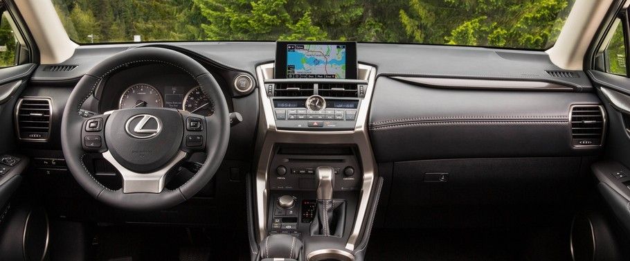 Dashboard View of RX 200t