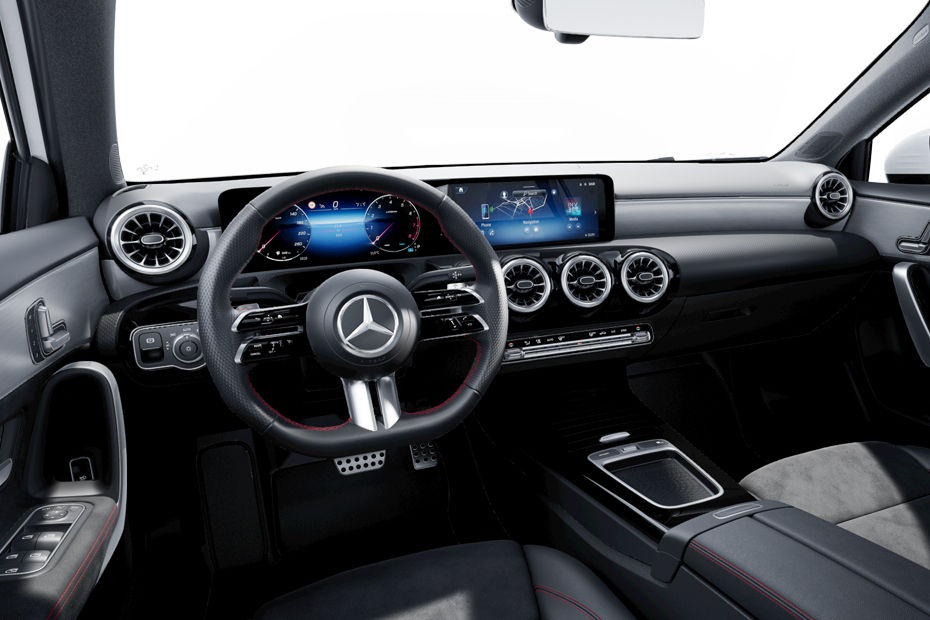 Dashboard View of A-Class Saloon Dashboard View of A-Class Saloon