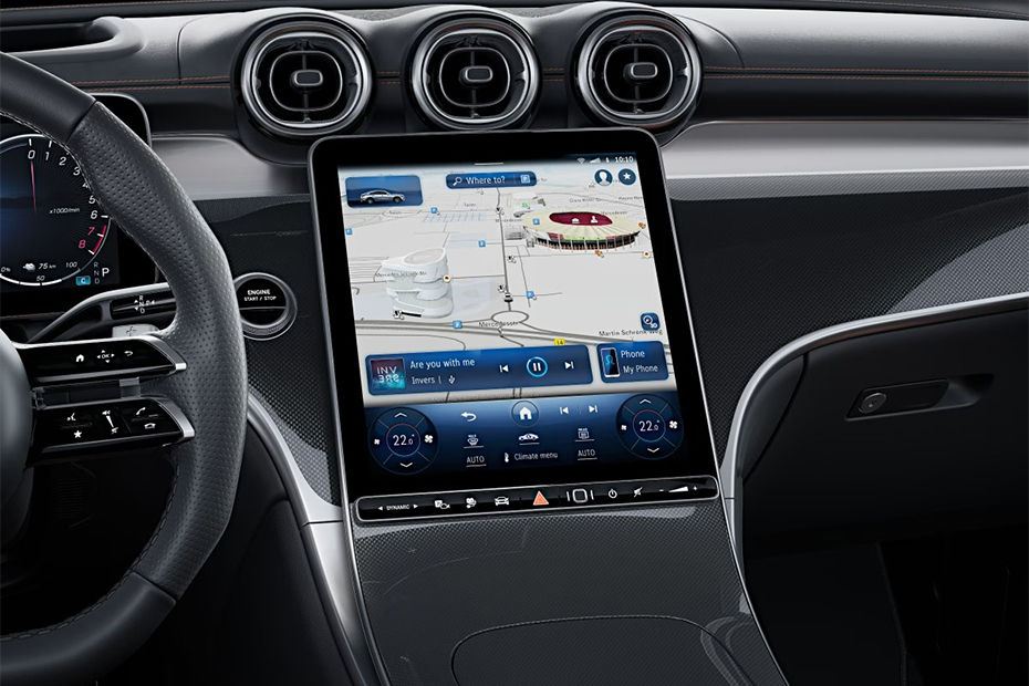 GLC Coupe touch screen