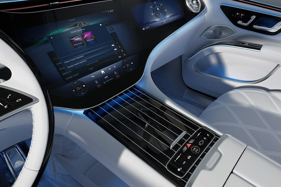 Maybach EQS SUV Center Console