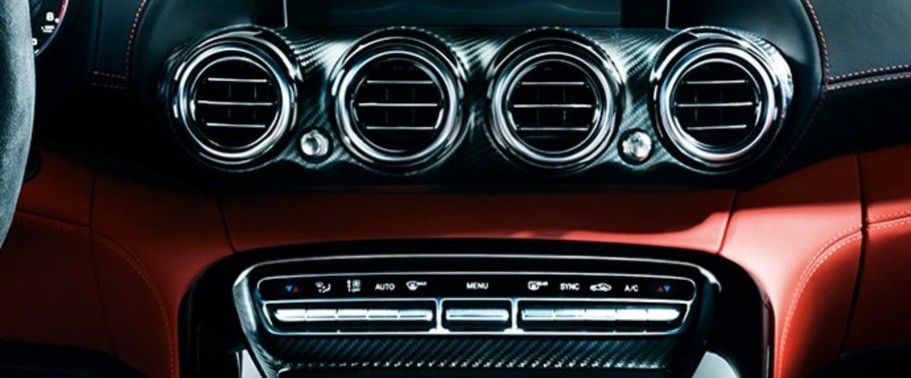 เอเอ็มจี จีที Rear AC Controls