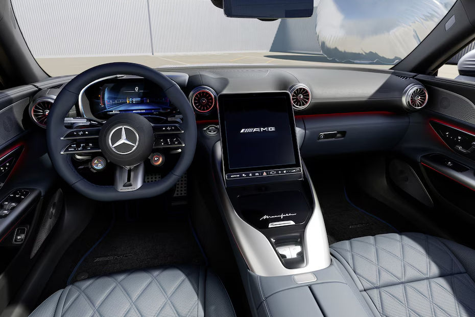 Dashboard View of AMG SL Roadster