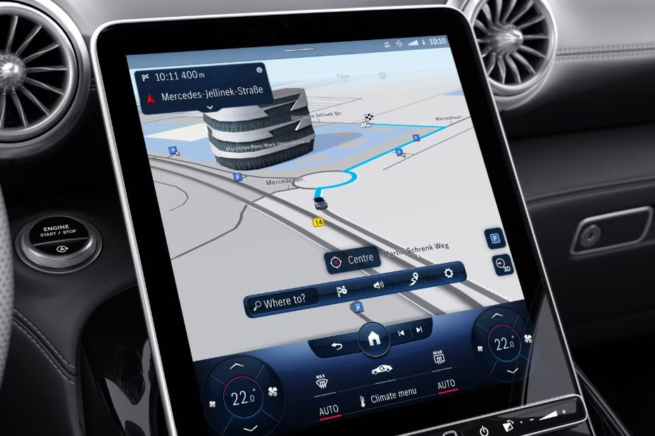 AMG SL Roadster gps navigator