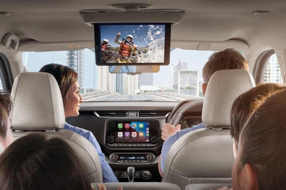 Rear Seat Entertainment of Nissan Terra