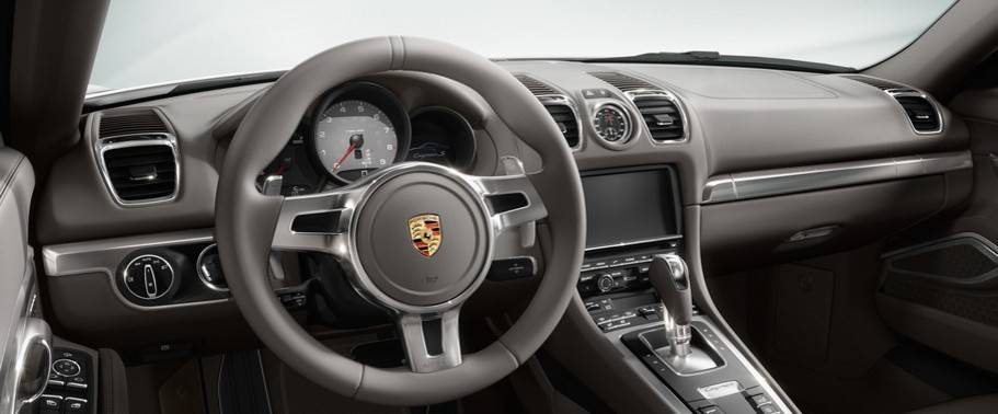 Dashboard View of Cayman S Dashboard View of Cayman S