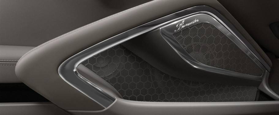 Speakers View of Porsche Cayman S Speakers View of Porsche Cayman S