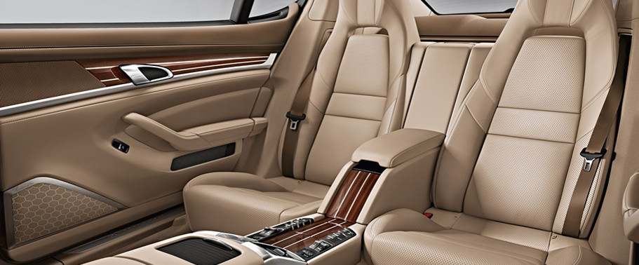 Porsche Panamera S E-Hybrid Rear Seats